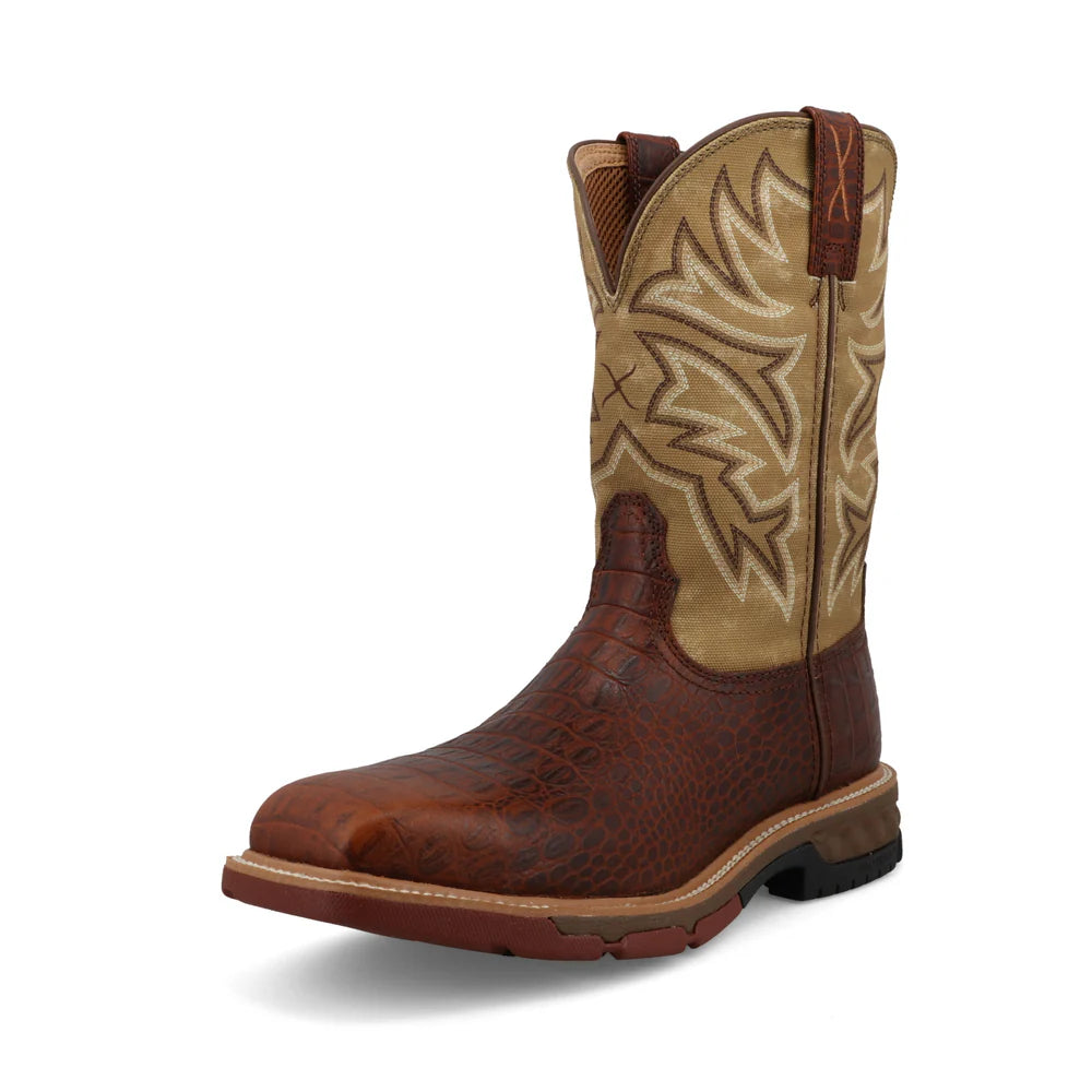 TWISTED X Men's 11" Western Work Boot Style: MXBA008