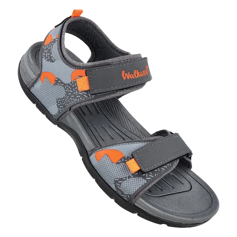 Men's Sports Sandals - WC4432 Grey Orange