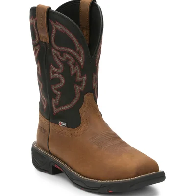 Justin men's Stampede Rush Tan WK4337/SE4337