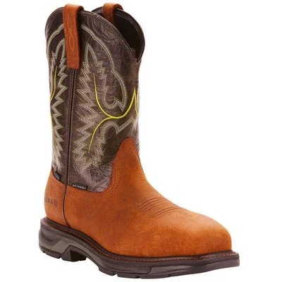 Ariat WorkHog XT 11 Inch Waterproof Wide Square Carbon Toe Wellington 10024966