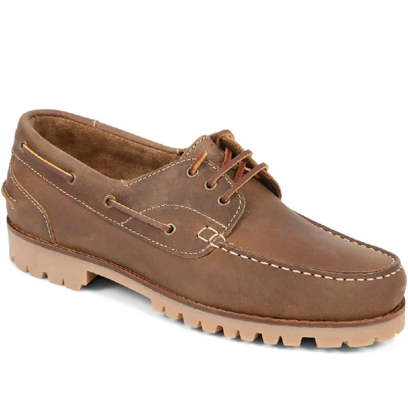 Pickering2 Leather Boat Shoes - PICKERING2 / 325 137