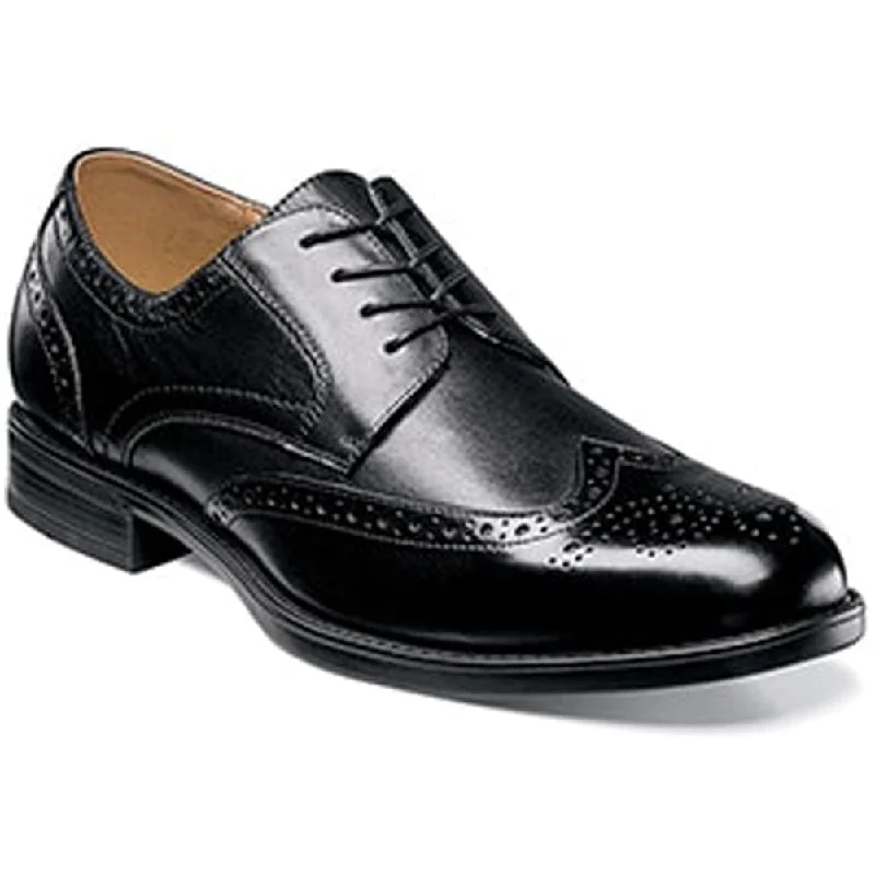 Florsheim Midtown Wingtip Oxford Black Leather (Men's)