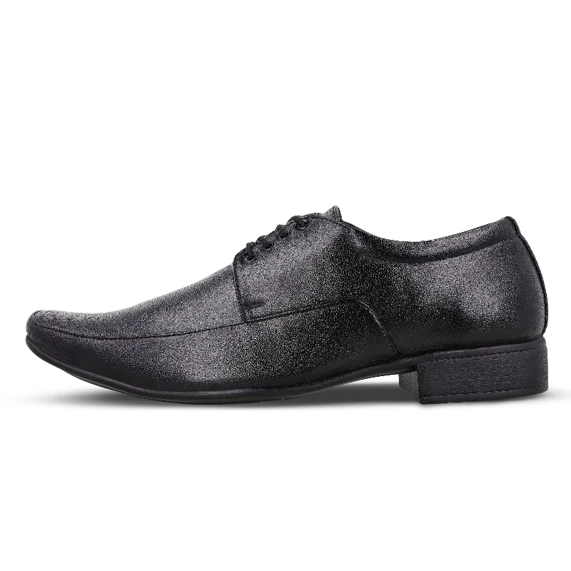 Toes & Togitoes Men Blucher Formal Shoes - 17106 Black