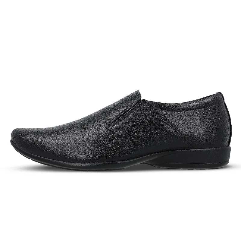 Toes & Togitoes Men Loafer Formal Shoes - 17102 Black