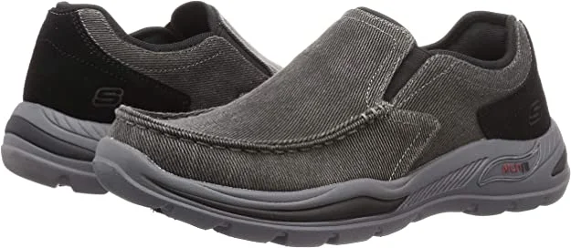 Skechers Arch Fit Motley Rolens Slip-On Black Men's