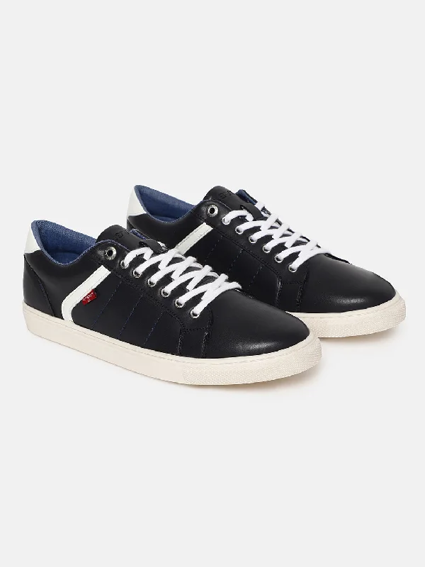 Men's Navy Colorblock Shoes