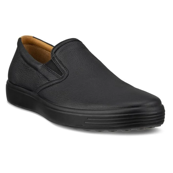 Ecco Soft 7 Slip on 470484 Blk Men's