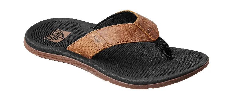 Reef Santa Ana LE Sandal-Black and Tan