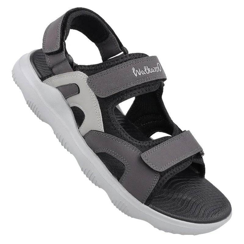 Men's Sports Sandals - WC4459 Black Grey