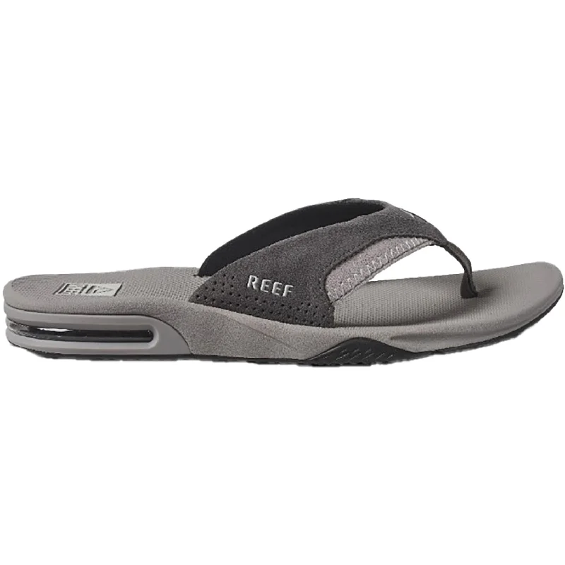 Men's Reef Fanning Grey Suede Synthetic