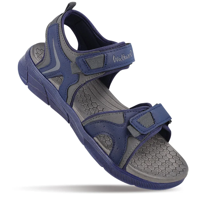 Men's Sports Sandal - WC4371 Navy Blue Grey