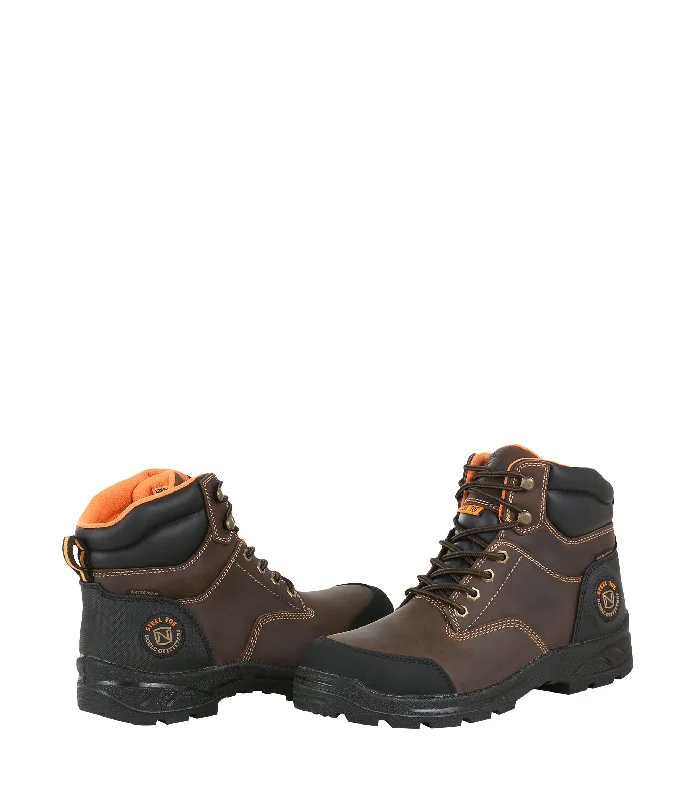 Men's Crew 6” Waterproof Steel Toe Work Boot