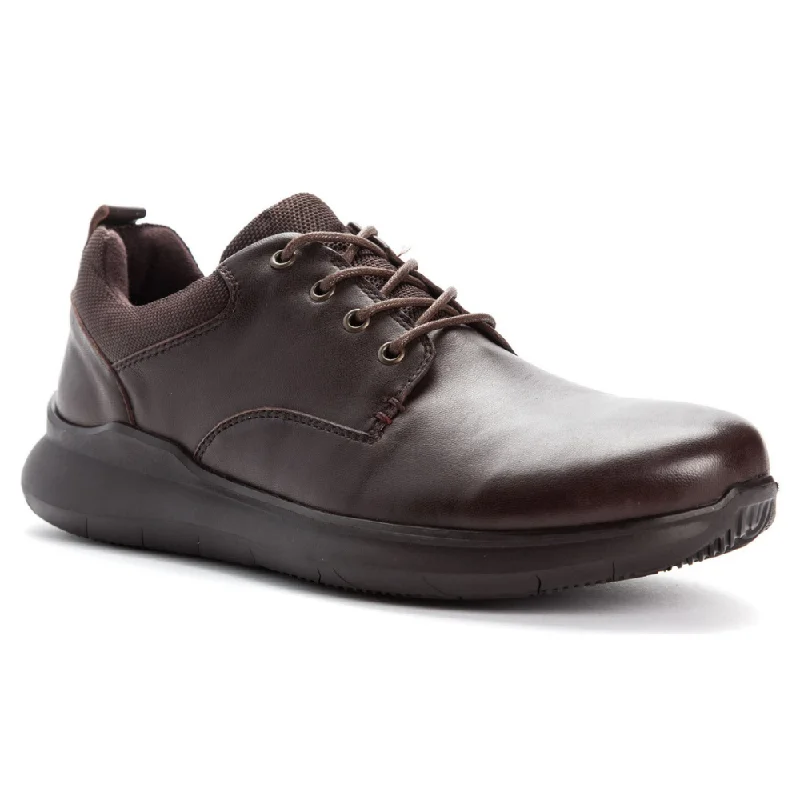 Propet Vinn Brown Leather Oxford (Men's)