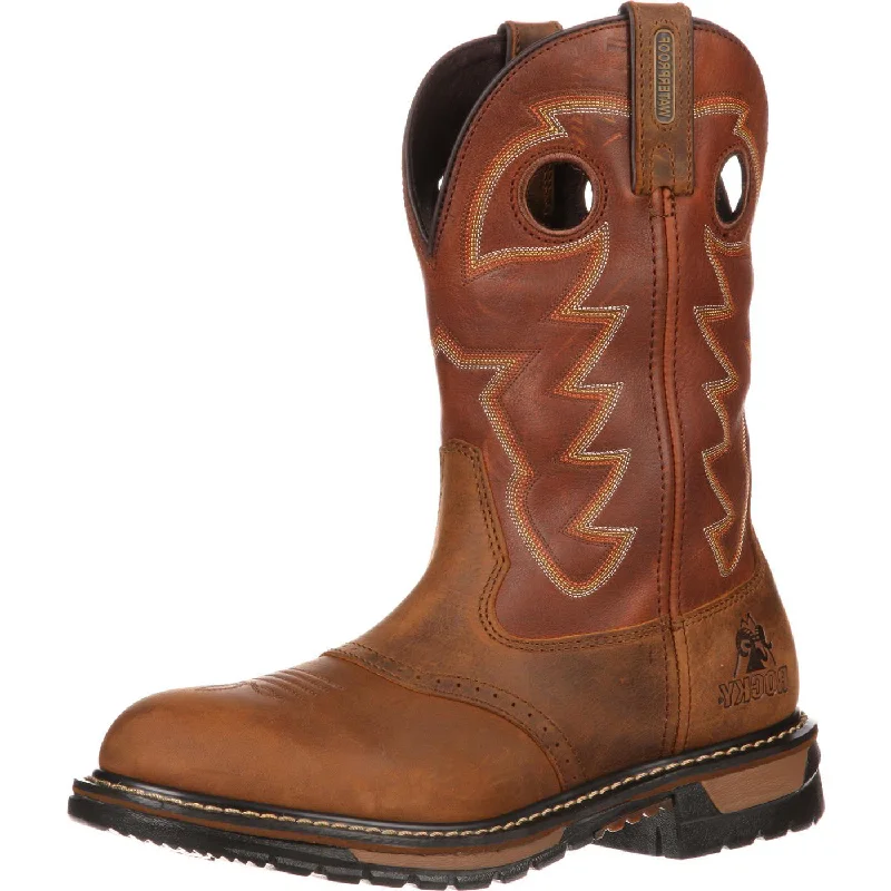 Rocky Original Ride Branson Saddle Roper Waterproof (Saffron Brown)