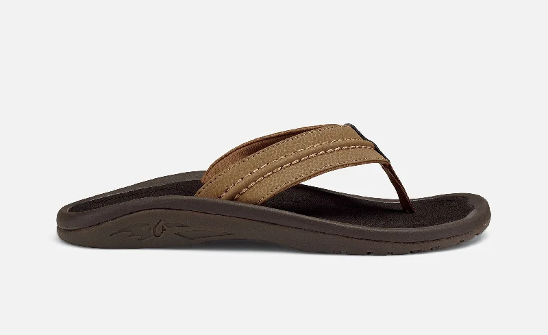 Olukai Hokua Sandal-Tan/Tan