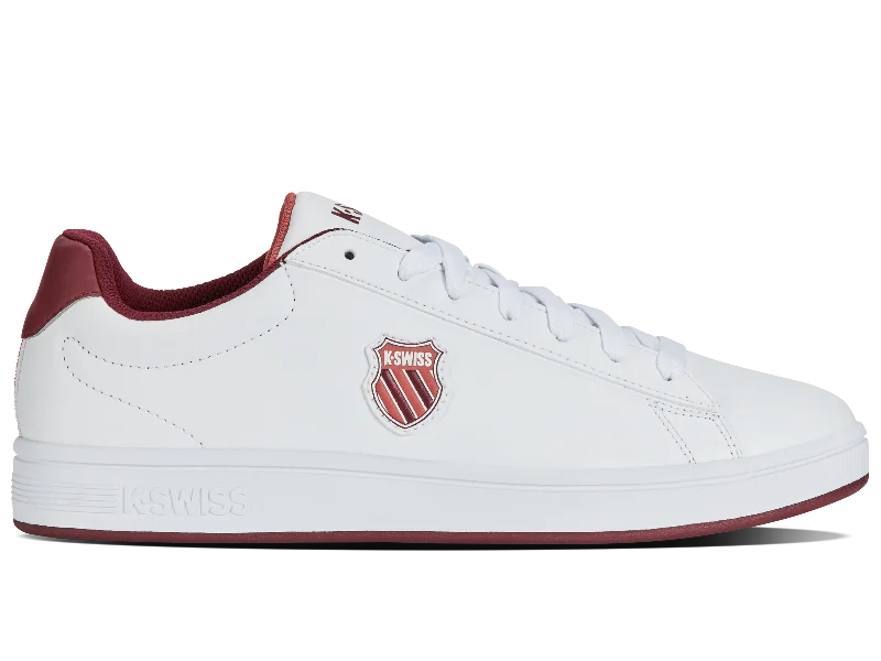 06599-135-M | COURT SHIELD | WHITE/BRUSCHETTA/CABERNET