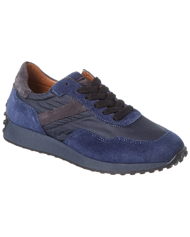 Aquatalia Maurizio Weatherproof Suede Sneaker