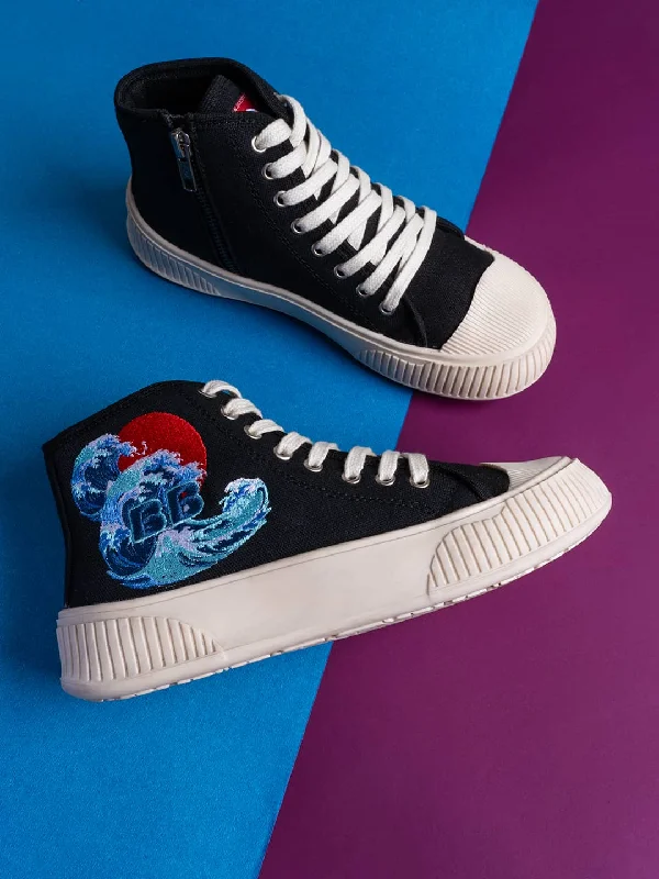 Bacca Bucci Women's High-Top Sneakers - "Kawaii Kicks" Collection