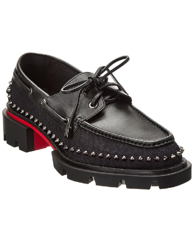 Christian Louboutin Our Steckel Leather Derby