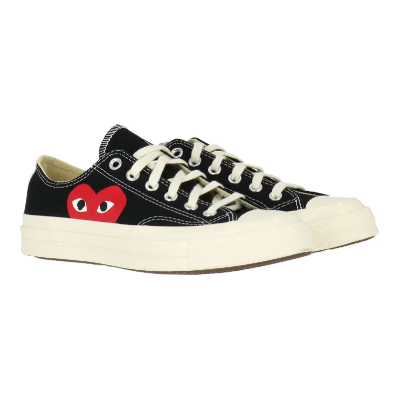 Comme Des Garcon Mens Black Chuck Taylor All Star '70 Low Sneaker