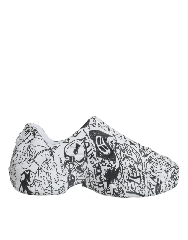 Dolce & Gabbana   Graffiti Daymaster Sneakers Men's Shoes