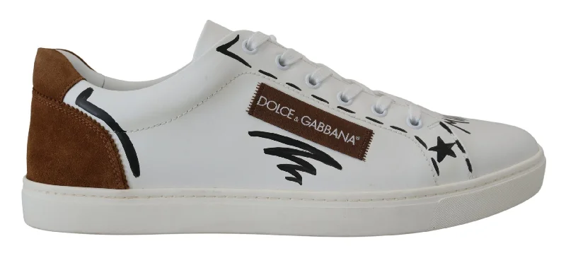 Dolce & Gabbana  yellow SORRENTO Sport Stretch Sneakers Men's Shoes (Pre-Owned)