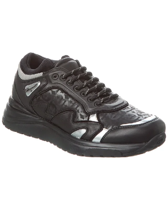 Ferragamo Beck Leather Sneaker