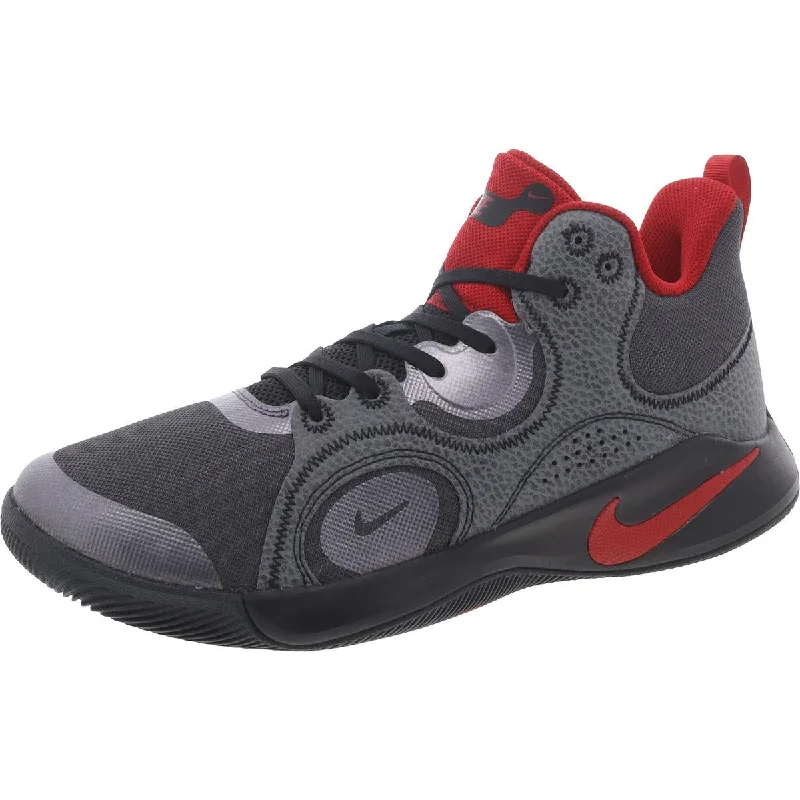 anthracite/gym red-black