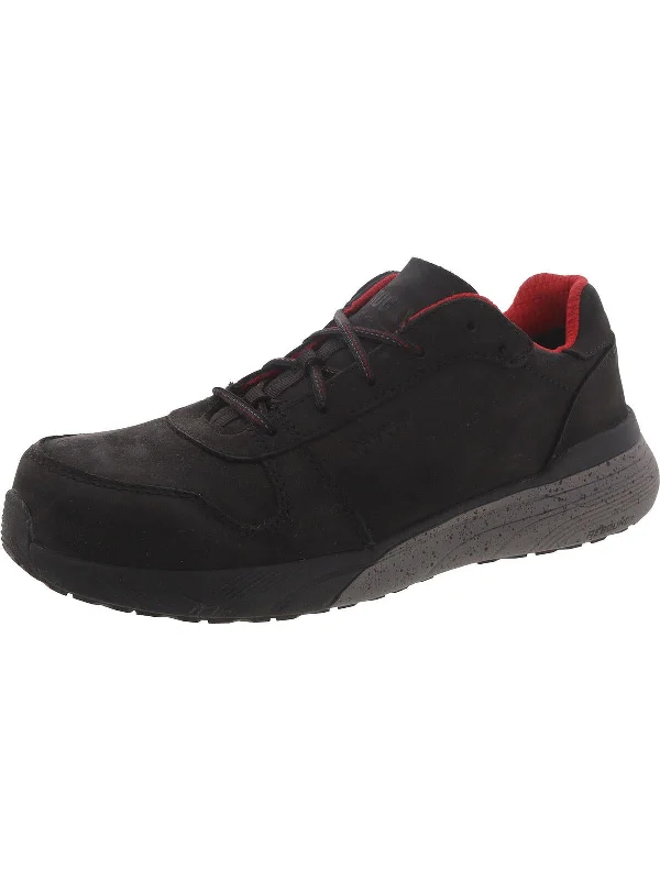 Industrial Athletix Mens Leather Composite Toe Work & Safety Shoes