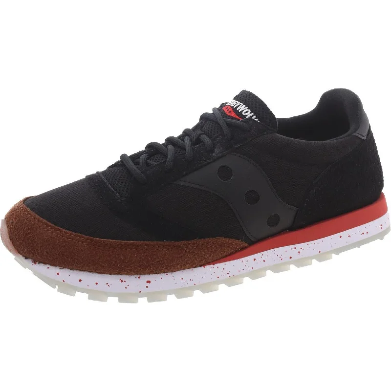 JAZZ 81 Mens Faux Leather Trainer Running & Training Shoes