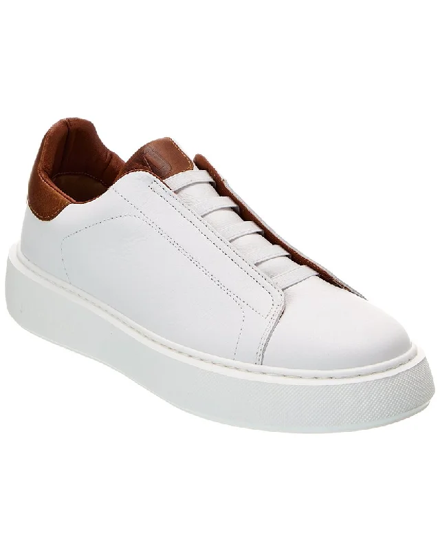 M by Bruno Magli Lisbon Leather Sneaker