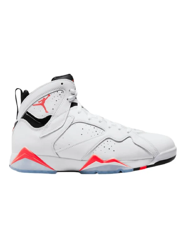 Men's 7 Retro Sneaker In White/black/crimson