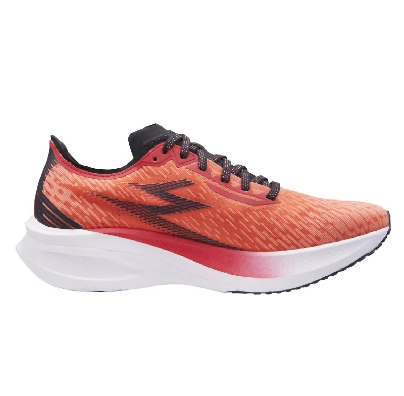 Men's Flame Rs Running Shoes In Blaze/black