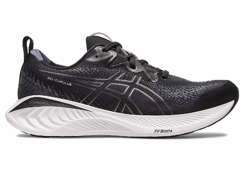 Men's Gel-Cumulus 25 Running Shoes - Medium Width In Black/carrier Grey