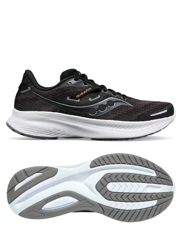 Men's Guide 16 Running Shoes In Black/white