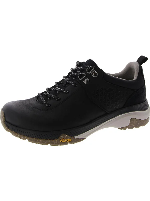 Mens Leather Lace-Up Casual And Fashion Sneakers