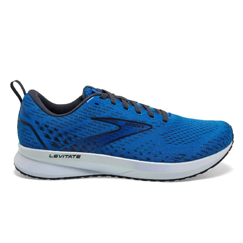 Men's Levitate 5 Running Shoes - Medium Width In Blue/india Ink/white