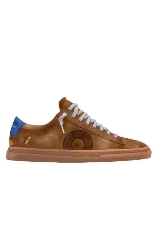 Men's Low 1 Military Sneakers In Brown