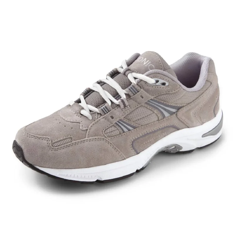 Men's Orthaheel Technology Walker Shoes - D/medium Width In Grey