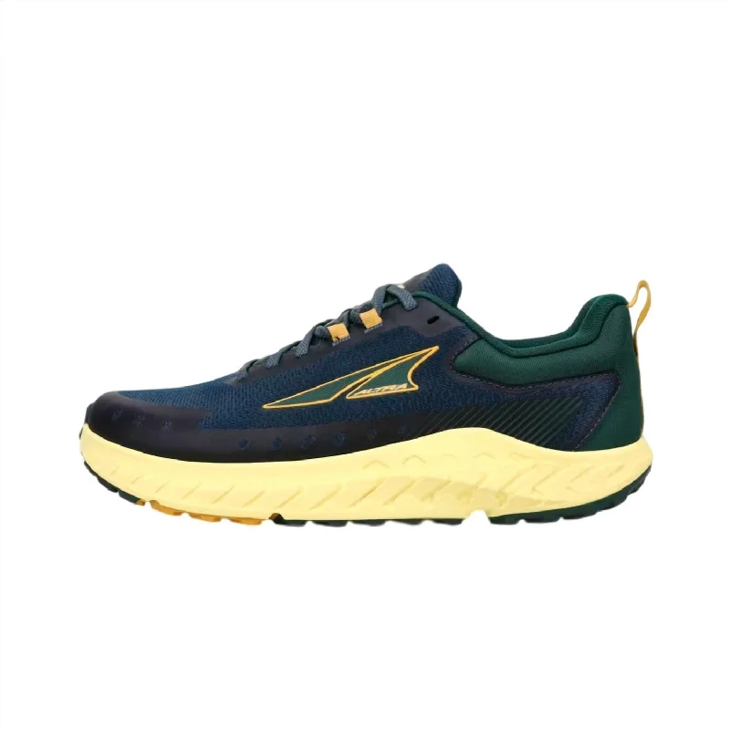 Men's Outroad 2 Trail Running Shoes In Blue/yellow