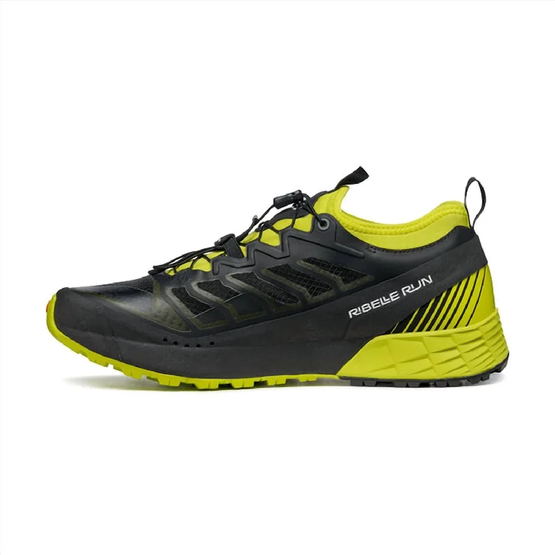 Men"s Ribelle Run In Black/lime