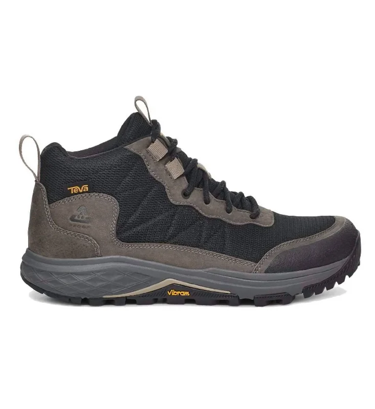 Men's Ridgeview Mid Hiking Shoe In Grey/black