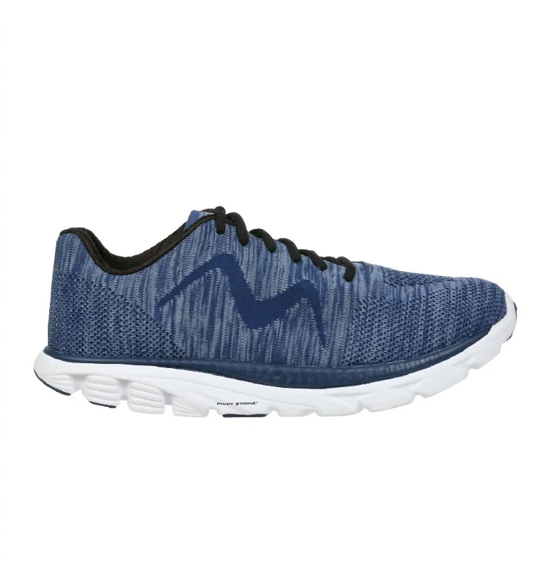 Men's Speed Mix Running Shoes In Grey Blue/grey