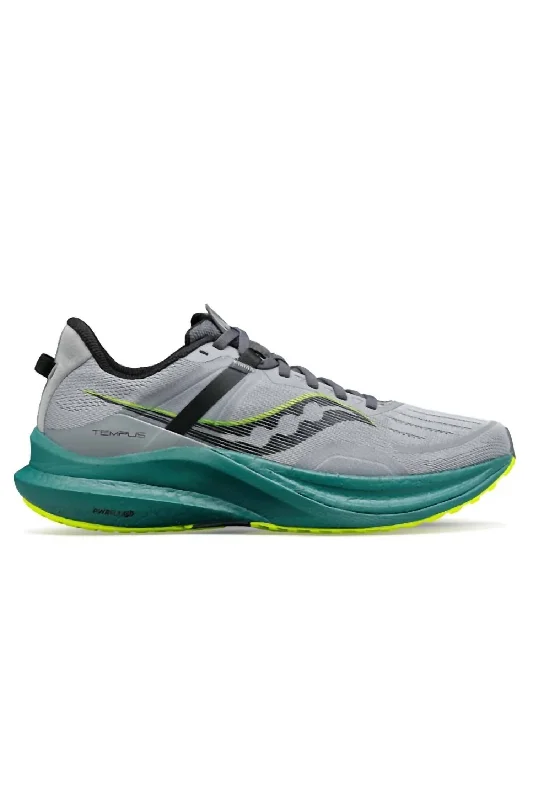 Men's Tempus Running Shoes In Fossil/moss