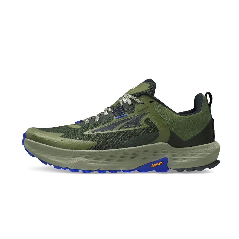 Men's Timp 5 Trail Running Shoes In Dusty Olive