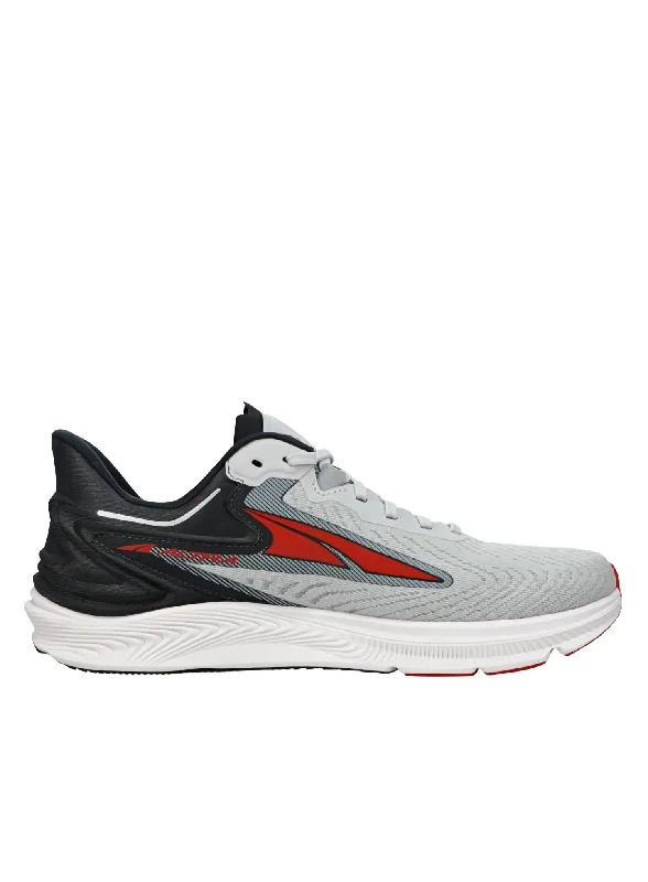 Men's Torin 6 Sneakers In Gray/red