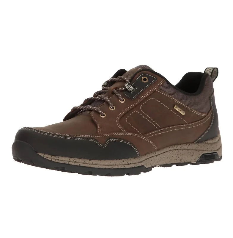 Men's Trukka Mudguard Waterproof Hiker Shoes In Brown