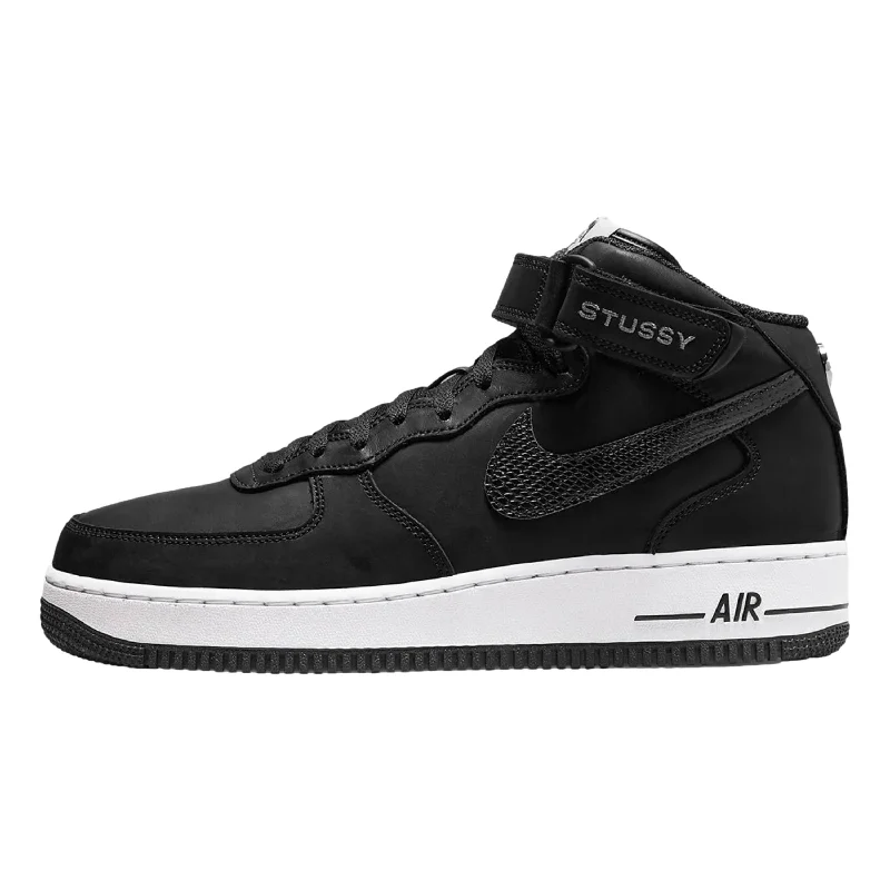 Nike Air Force 1 '07 Mid SP Black/Black-Black  DJ7840-001 Men's