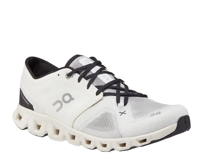 ON Running Cloud X 3 Ivory/Black Men's Running Shoes 60.98706