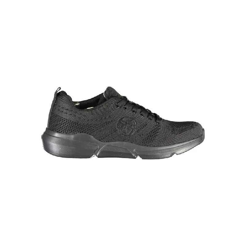 Sergio Tacchini Sleek  Lace-up Sneakers with Contrast Men's Detailing